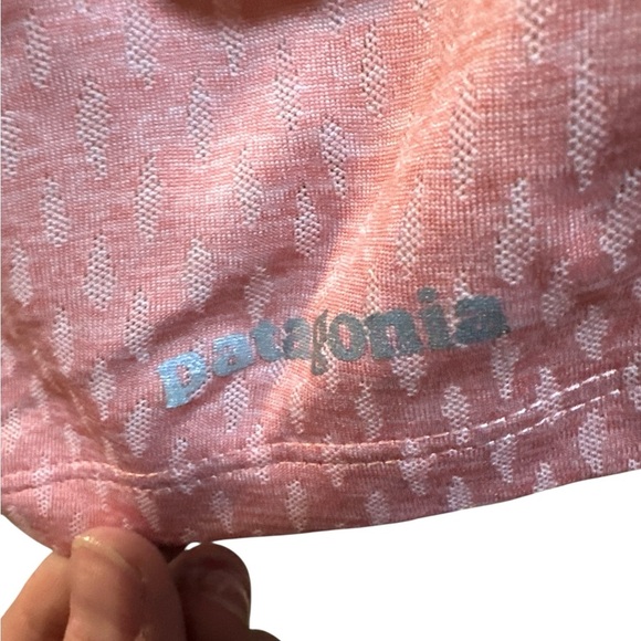Patagonia Ridge Flow Pink Short Sleeve Women's Tee - Picture 2 of 10